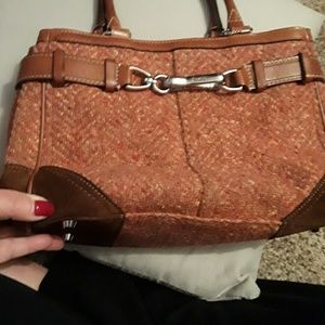 Vintage coach hand bag